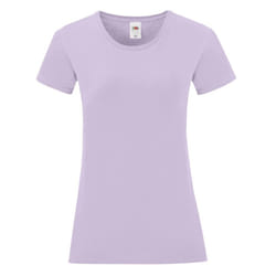 Fruit of the Loom Womens/Ladies Iconic T-Shirt - S, Soft Lavender