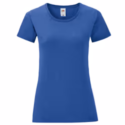 Fruit of the Loom Womens/Ladies Iconic T-Shirt - XXL, Heather Royal