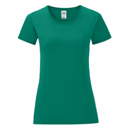 Fruit of the Loom Womens/Ladies Iconic T-Shirt - XXL, Heather Green