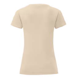 Fruit of the Loom Womens/Ladies Iconic T-Shirt - XXL, Natural
