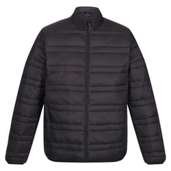 Regatta Mens Firedown Padded Jacket - M, Black/Black