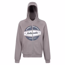 Regatta Mens Orginal Full Zip Hoodie - L, Rock Grey Marl
