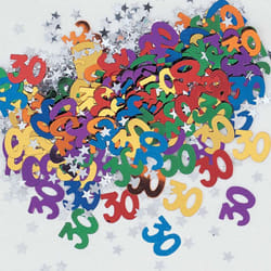 Unique Party Foil 30th Birthday Confetti