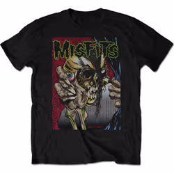 Misfits Unisex Adult Pushead T-Shirt - S, Black