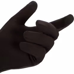 Trespass Unisex Adult Reedwood Gloves - S-M, Black