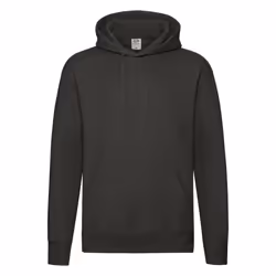 Fruit of the Loom Mens Premium Hoodie - 3XL, Charcoal