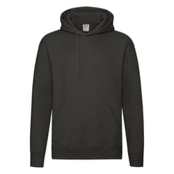 Fruit of the Loom Mens Premium Hoodie - 3XL, Charcoal
