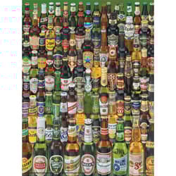 Pyramid International Beer Bottles Paper Print