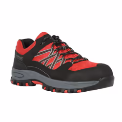 Regatta Mens Sandstone Safety Trainers - 10 UK, Red/Black