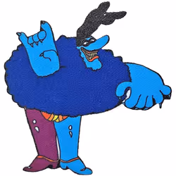 The Beatles Yellow Submarine Woven Standard Chief Blue Meanie Patch