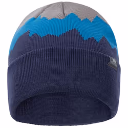 Trespass Mens Cobbler Beanie - One Size, Storm Grey/Bondi Blue/Navy