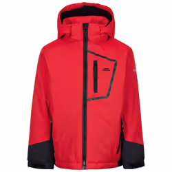 Trespass Boys Elder Contrast Jacket - 5-6 Years, Red