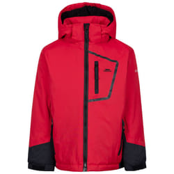 Trespass Boys Elder Contrast Jacket - 5-6 Years, Red