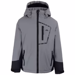 Trespass Boys Elder Contrast Jacket - 5-6 Years, Storm Grey