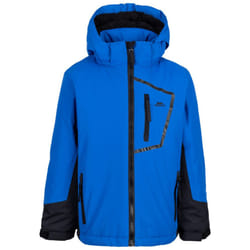 Trespass Boys Elder Contrast Jacket - 7-8 Years, Blue