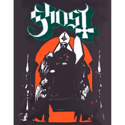 Ghost Unisex Adult Procession T-Shirt - XXL, Black