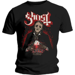 Ghost Unisex Adult Danse Macabre T-Shirt - M, Black