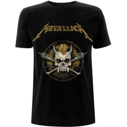 Metallica Unisex Adult Scary Guy Seal T-Shirt - XL, Black