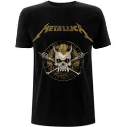 Metallica Unisex Adult Scary Guy Seal T-Shirt - XXL, Black