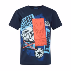 Star Wars Rebels Childrens/Kids T-Shirt - 5-6 Years, Blue