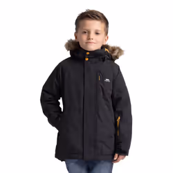 Trespass Childrens/Kids Ultimately Waterproof Padded Jacket - 7-8 Years, Black