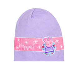 Peppa Pig Girls Beanie - M-L, Purple/Pink