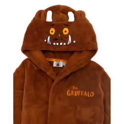 The Gruffalo Childrens/Kids Dressing Gown - 5-6 Years, Brown