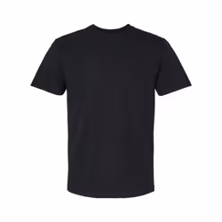 Gildan Unisex Adult Softstyle Midweight T-Shirt - XL, Pitch Black