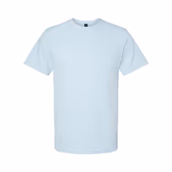Gildan Unisex Adult Softstyle Midweight T-Shirt - S, Light Blue