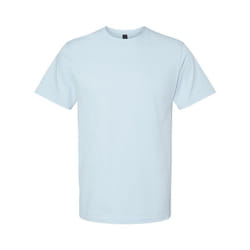 Gildan Unisex Adult Softstyle Midweight T-Shirt - S, Light Blue