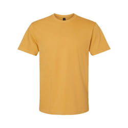Gildan Unisex Adult Softstyle Midweight T-Shirt - S, Mustard