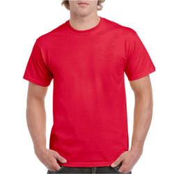 Gildan Hammer Unisex Adult Cotton Classic T-Shirt - L, Sport Scarlet Red