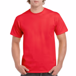 Gildan Hammer Unisex Adult Cotton Classic T-Shirt - XL, Sport Scarlet Red