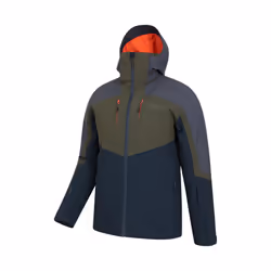 Mountain Warehouse Mens Anton Waterproof Ski Jacket - 4XL, Khaki Green