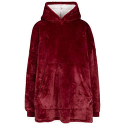 Trespass Unisex Adult Cosiness Oversized Hoodie Blanket - One Size, Dark Cherry