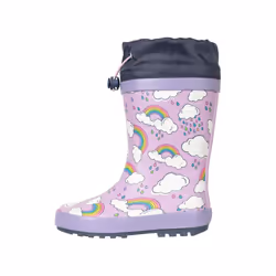 Mountain Warehouse Childrens/Kids II Rainbow Winter Wellington Boots - 8 UK Child, Lilac