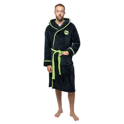 The Beatles Unisex Adult Apple Dressing Gown - L-XL, Black