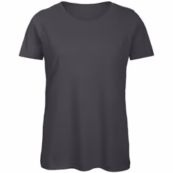 B&C Womens/Ladies Organic T-Shirt - XS, Dark Grey