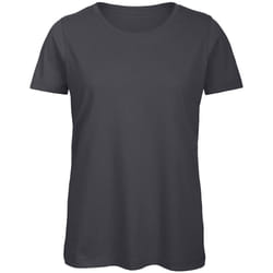 B&C Womens/Ladies Organic T-Shirt - XS, Dark Grey