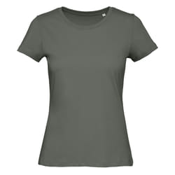B&C Womens/Ladies Organic T-Shirt - L, Millennial Khaki