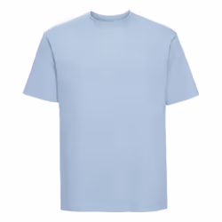 Russell Mens Classic Ringspun Cotton T-Shirt - XS, Mineral Blue