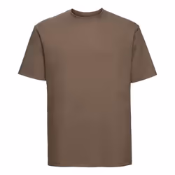 Russell Mens Classic Ringspun Cotton T-Shirt - XS, Mocha