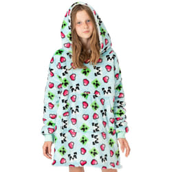 Minecraft Girls Panda Hoodie Blanket