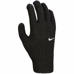 Nike Childrens/Kids Knitted Swoosh Winter Gloves - L-XL, Black/White
