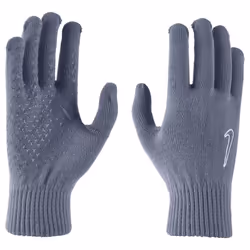 Nike Unisex Adult Knitted Winter Gloves - L-XL, Slate