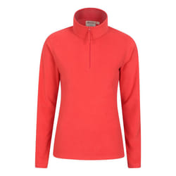 Mountain Warehouse Womens/Ladies Camber II Fleece Top - S, Active Red