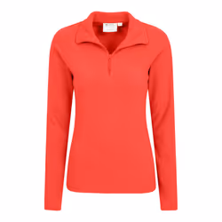 Mountain Warehouse Womens/Ladies Camber II Fleece Top - S, Active Red