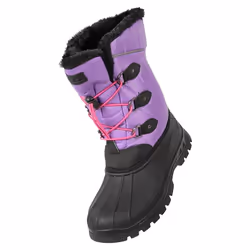 Mountain Warehouse Childrens/Kids Whistler Adaptive Snow Boots - 13 UK Child, Dark Purple