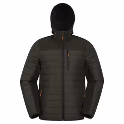 Mountain Warehouse Mens Turbine II Softshell Padded Jacket - M, Khaki Green