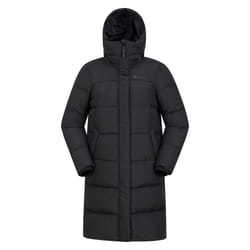 Mountain Warehouse Womens/Ladies Andes Extreme Long Down Jacket - 18 UK, Black